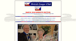 Desktop Screenshot of britishcongerclub.org.uk