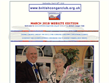 Tablet Screenshot of britishcongerclub.org.uk
